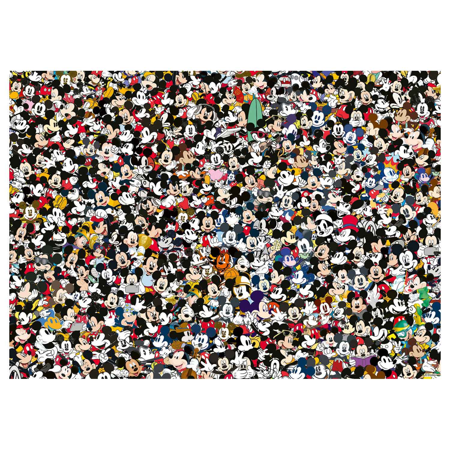Puzzle défi Mickey Mouse, 1000 pcs.