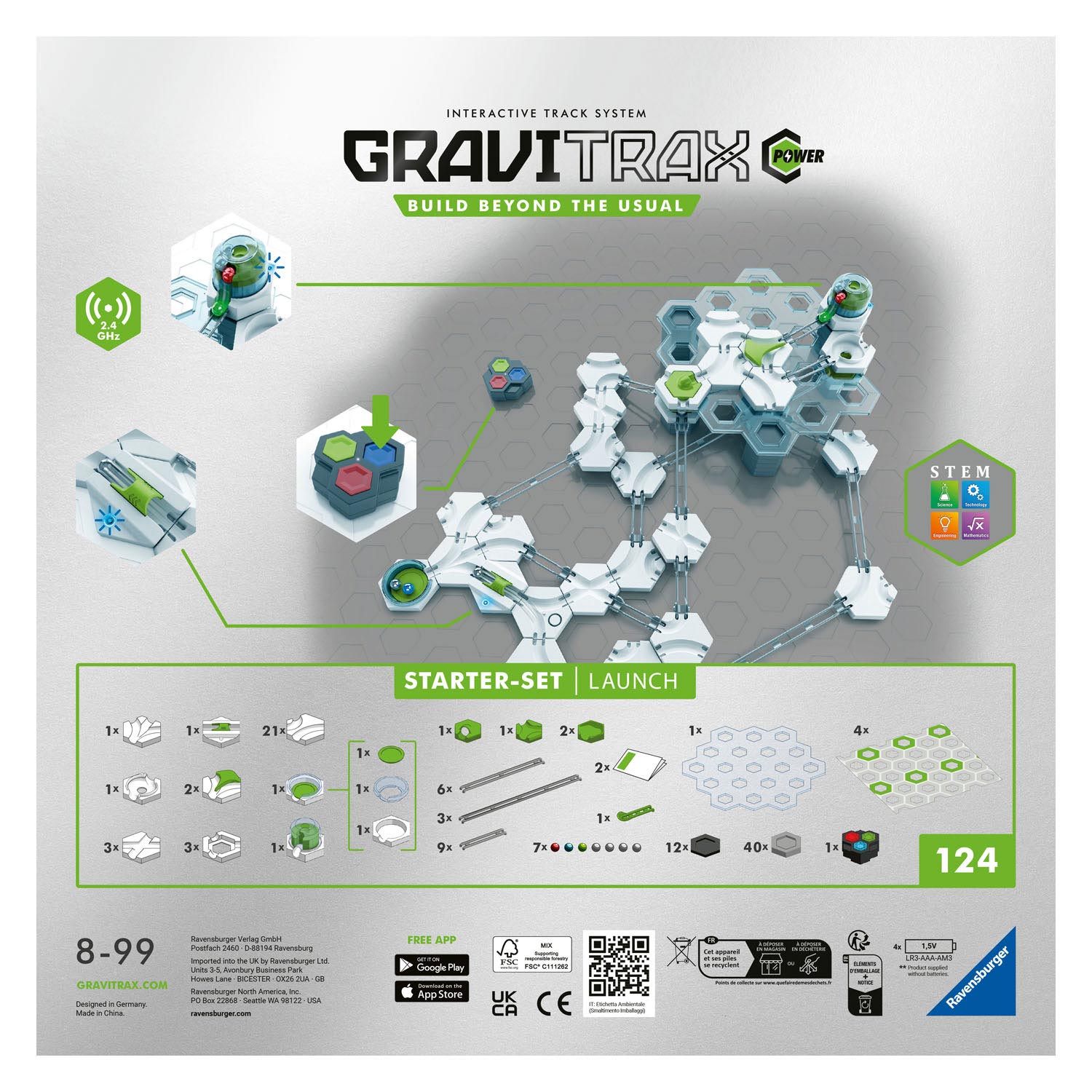 Einführung des GraviTrax Power Starter Sets