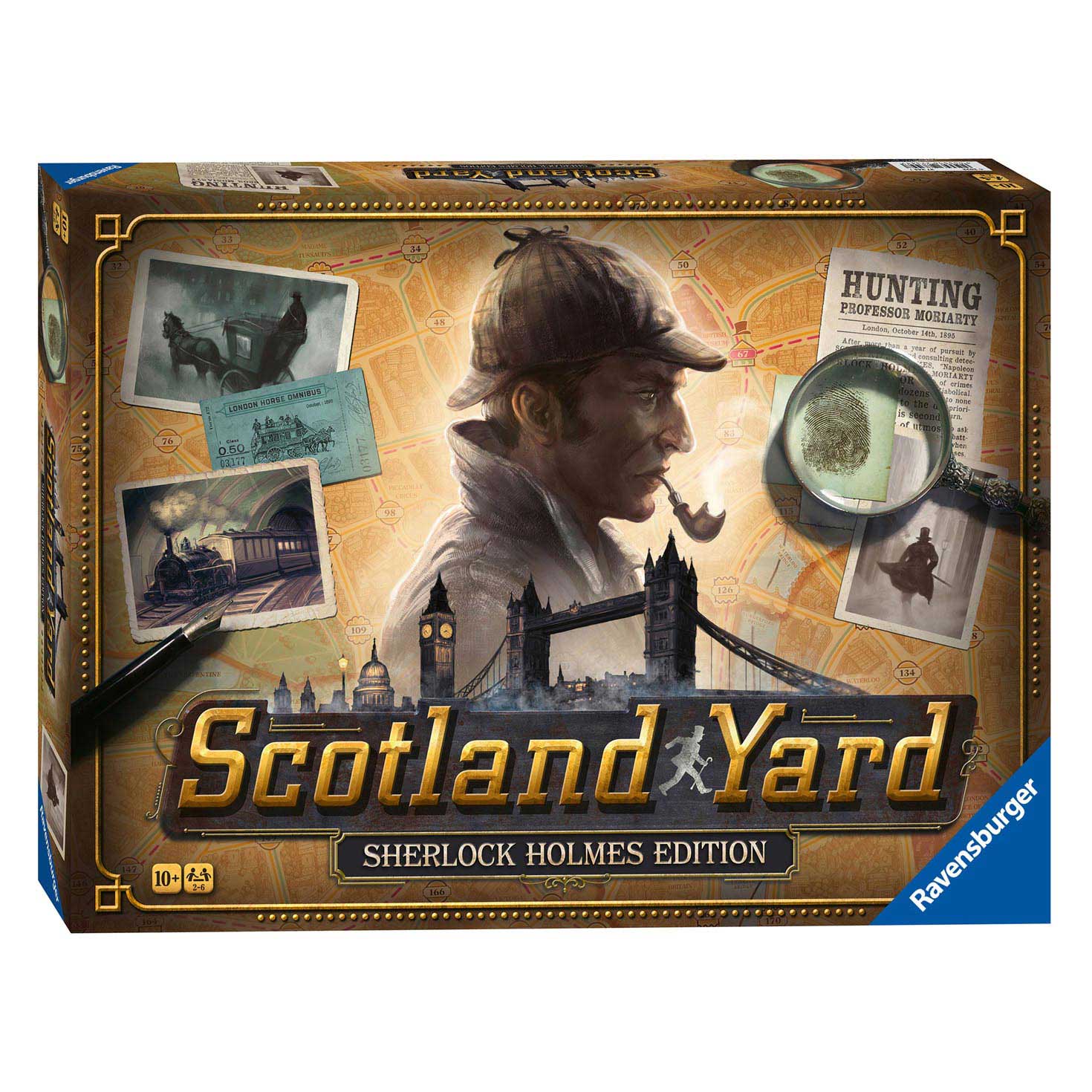 Sherlock Holmes Scotland Yard Bordspel