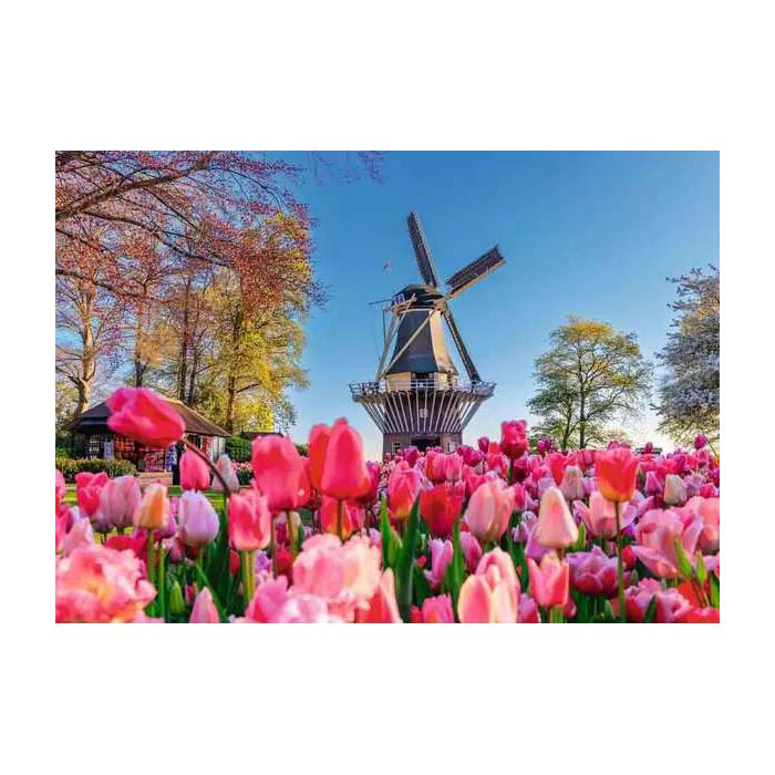 Puzzle Ravensburger Keukenhof, 1000 pièces.