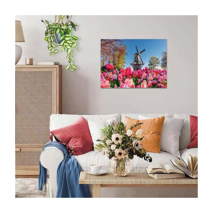 Puzzle Ravensburger Keukenhof, 1000 pièces.