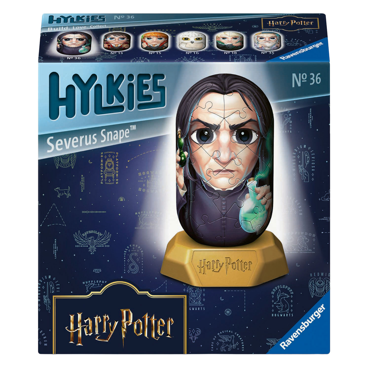 3D Puzzel Hylkies Harry Potter Severus Snape - 54st.