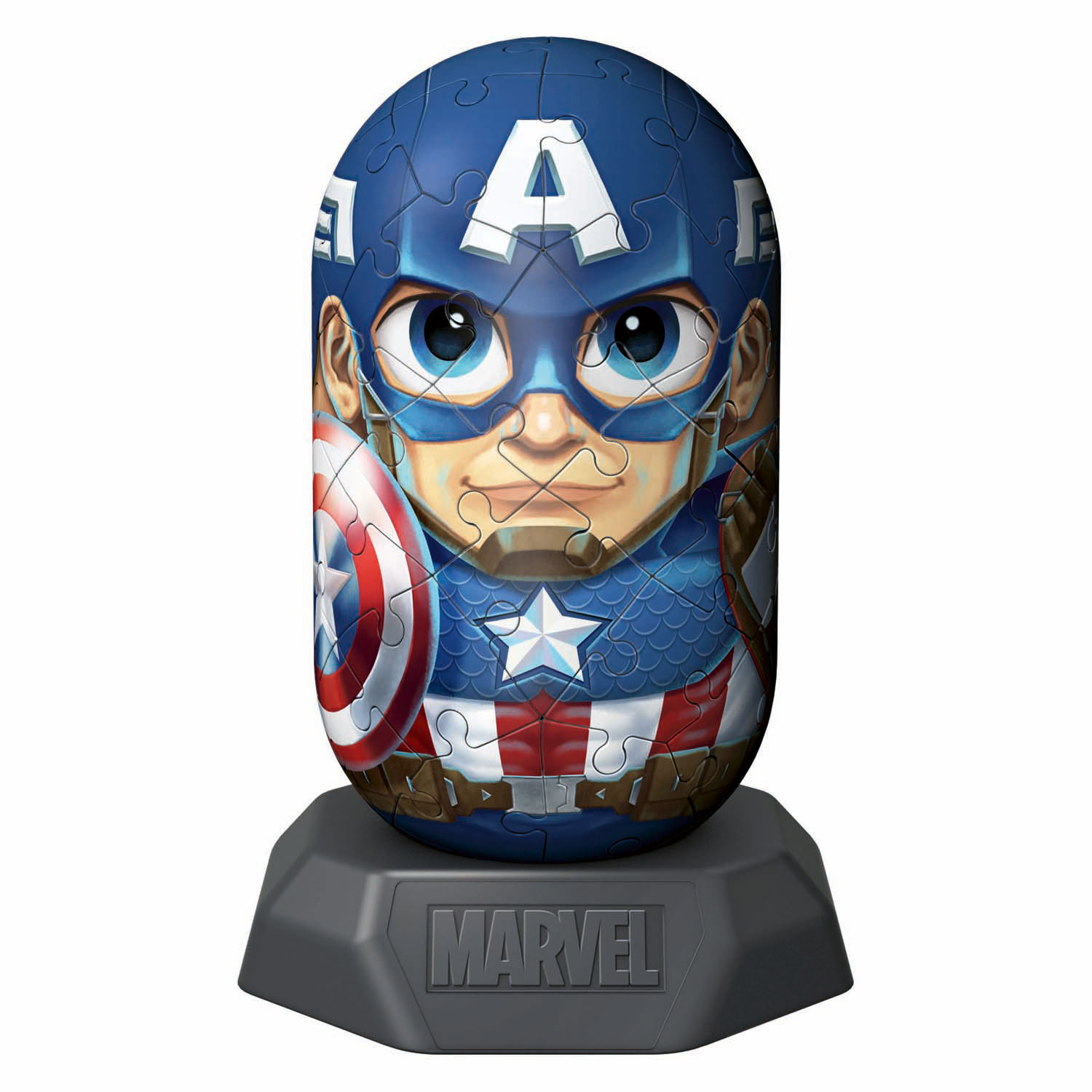 3D Puzzel Hylkies Marvel Captain America - 54st.