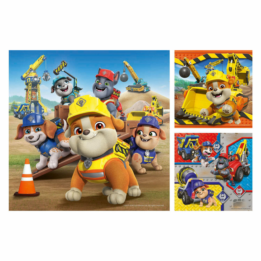 Legpuzzel Rubble & Crew - 3x49st.