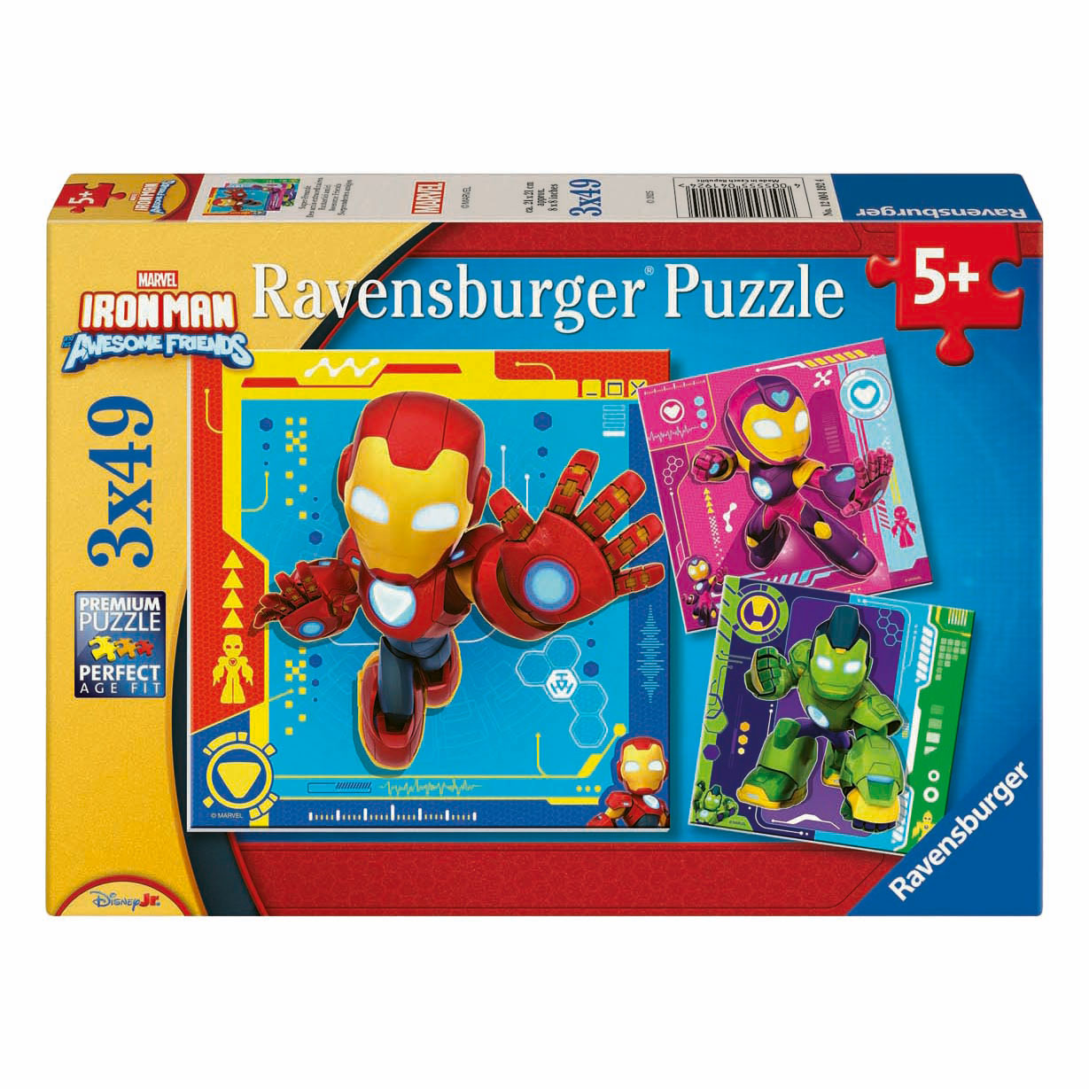 Legpuzzel Iron Man en zijn Geweldige Vrienden - 3x49st.