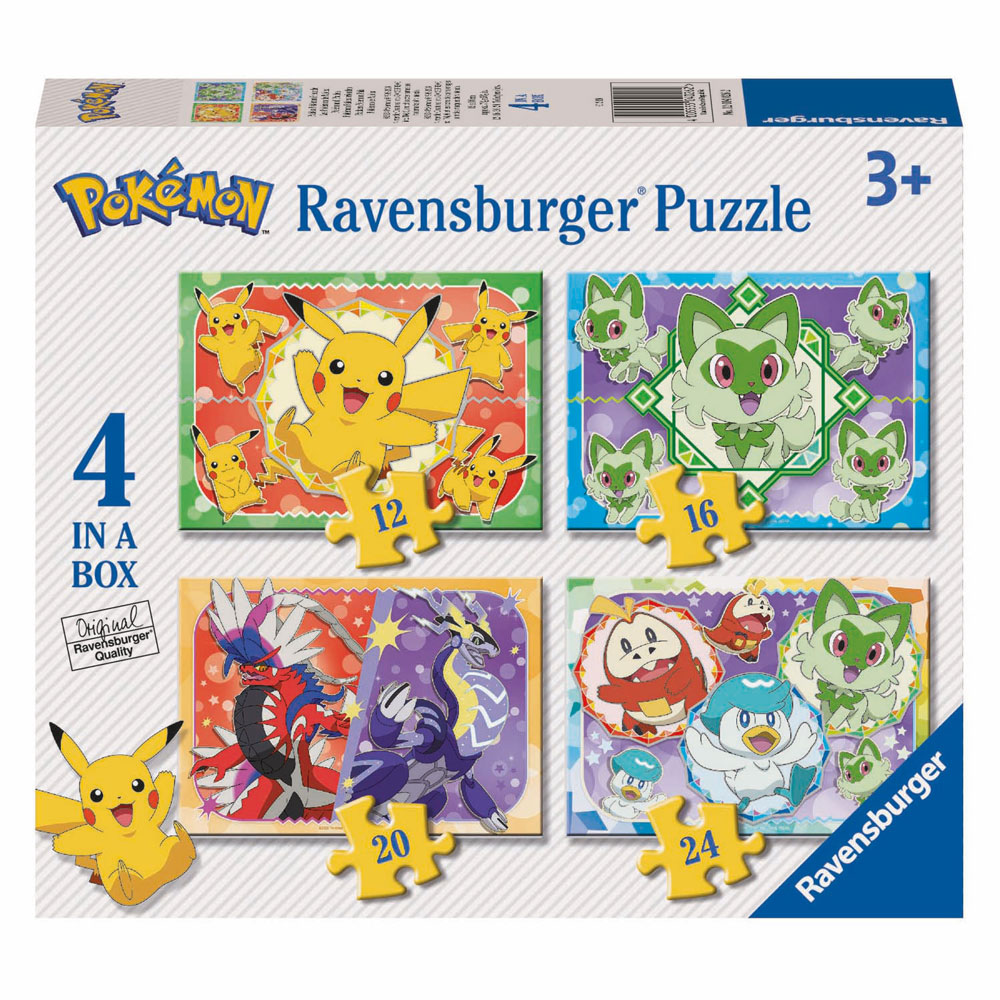 Legpuzzel Pokémon - 4 Puzzels