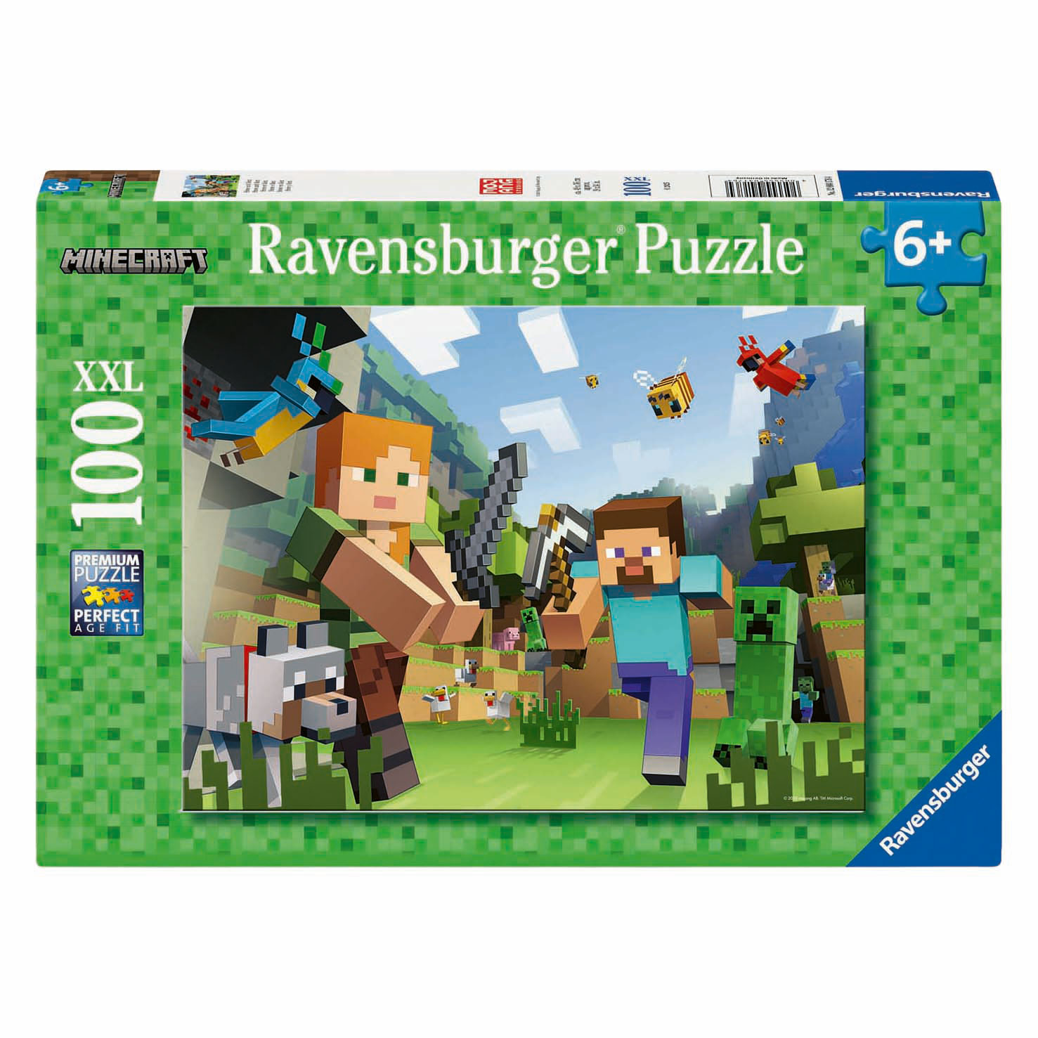 Legpuzzel Minecraft - 100st. XXL