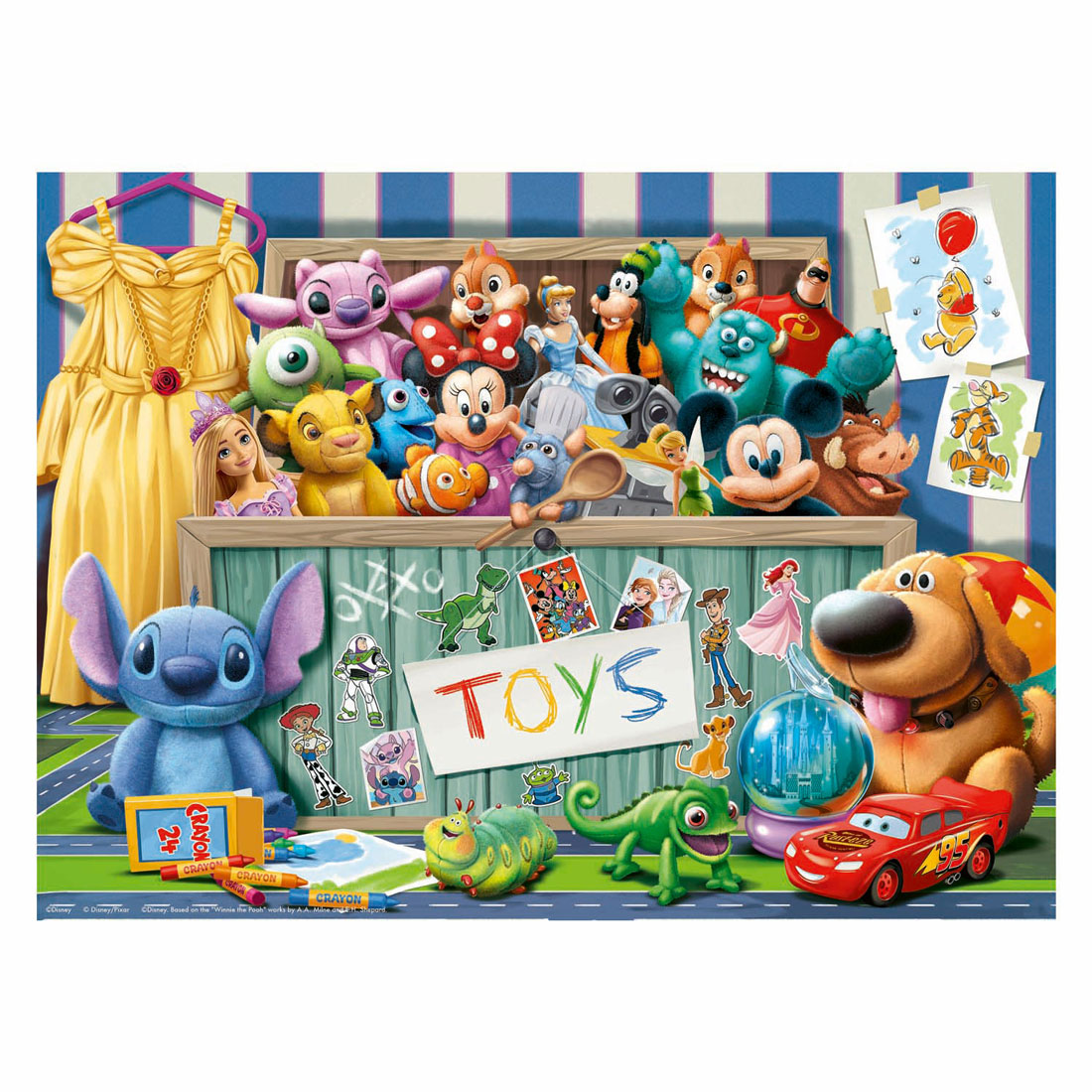 Legpuzzel Disney Pixar - 100st. XXL