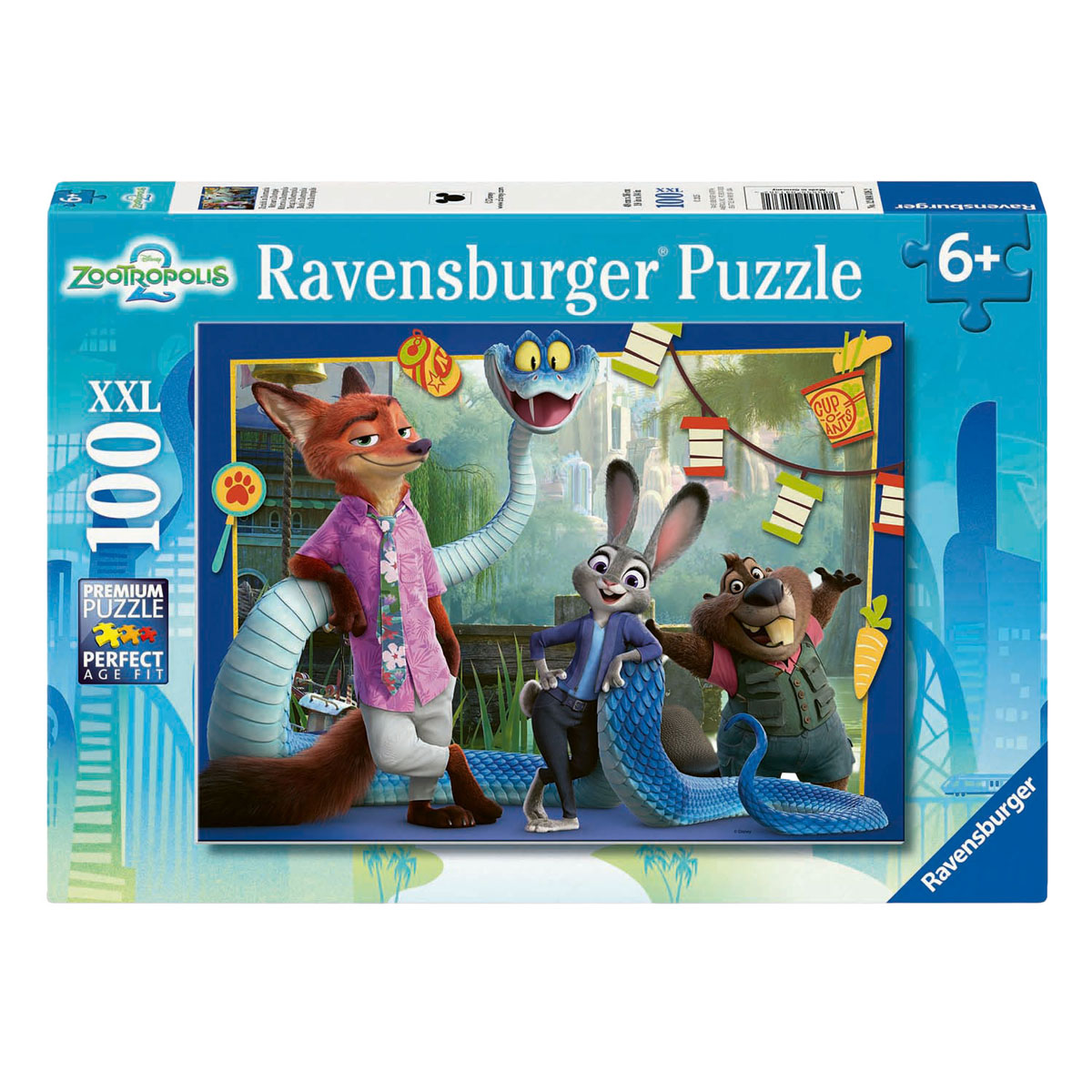 Legpuzzel Zootopia 2 - 100st. XXL