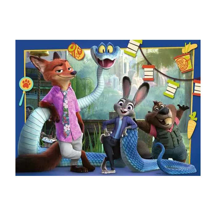 Ravensburger Puzzle Zootopia 2 - 100 XXL-Teile
