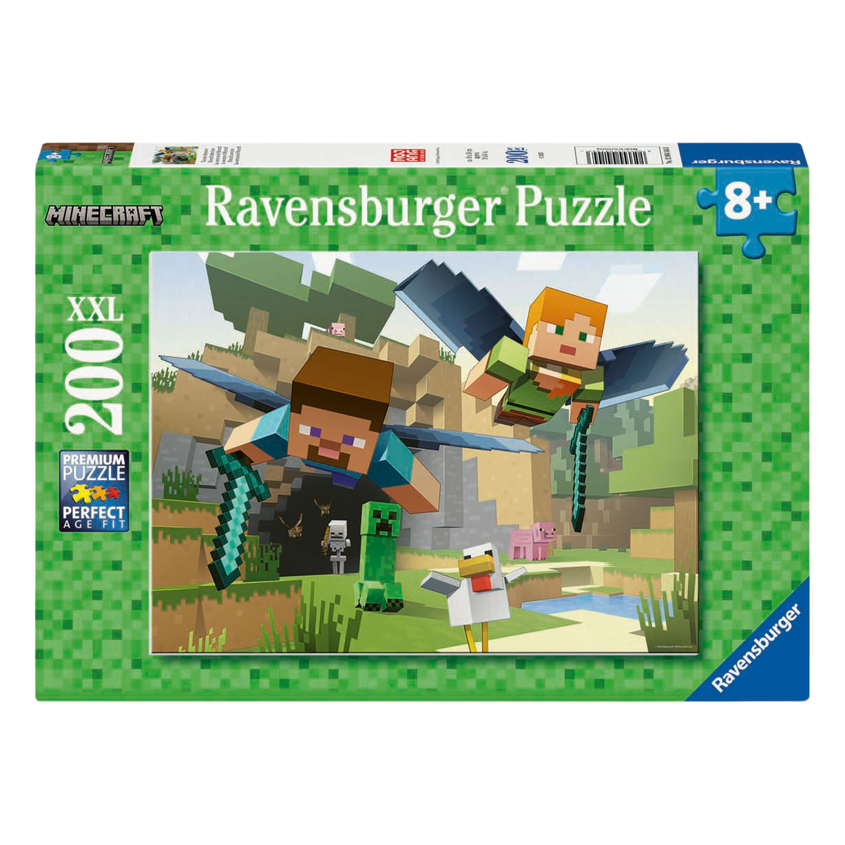 Legpuzzel Minecraft Avonturen - 200st. XXL