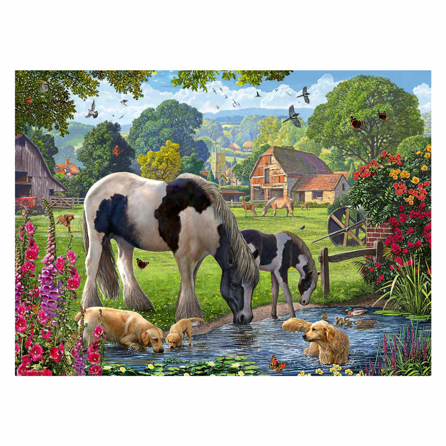Legpuzzel Hadlow-pony's - 500st.