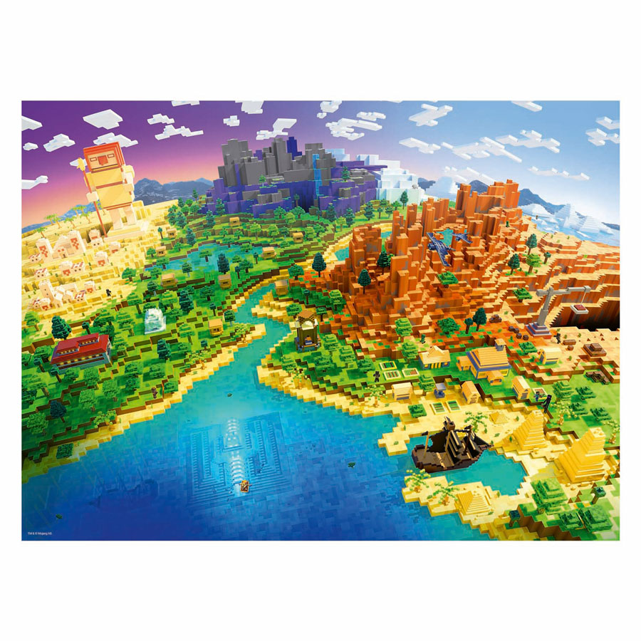 Legpuzzel Minecraft - 500st.