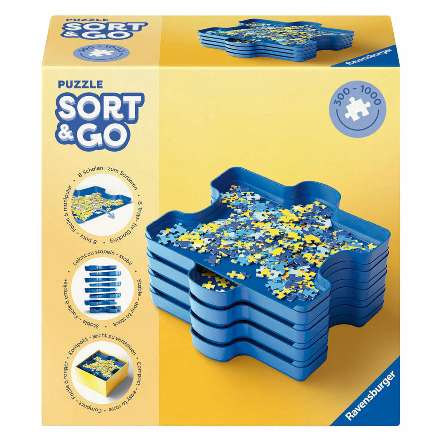 Puzzle Sort and Go - Puzzelsorteerder - 8st.