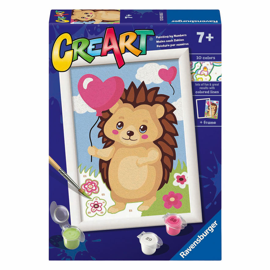 CreArt Schilderen op Nummer - Egel
