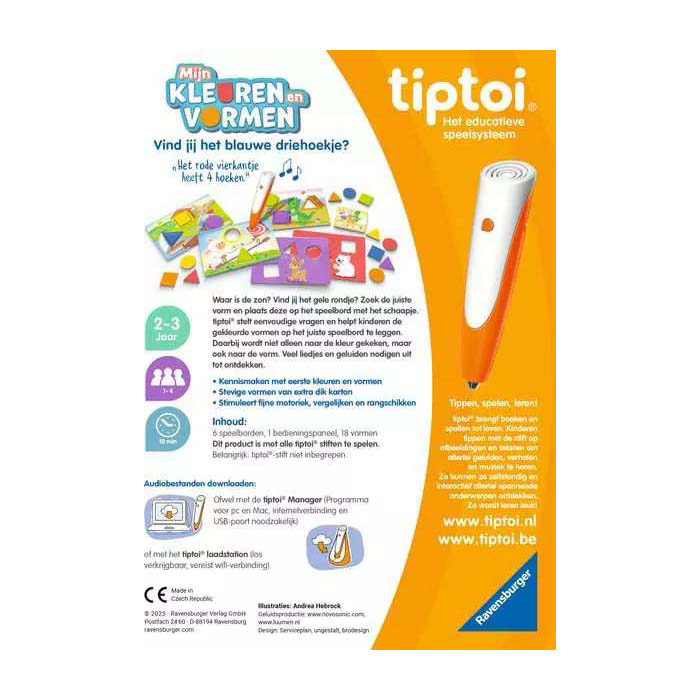 Tiptoi Mijn Kleuren en Vormen