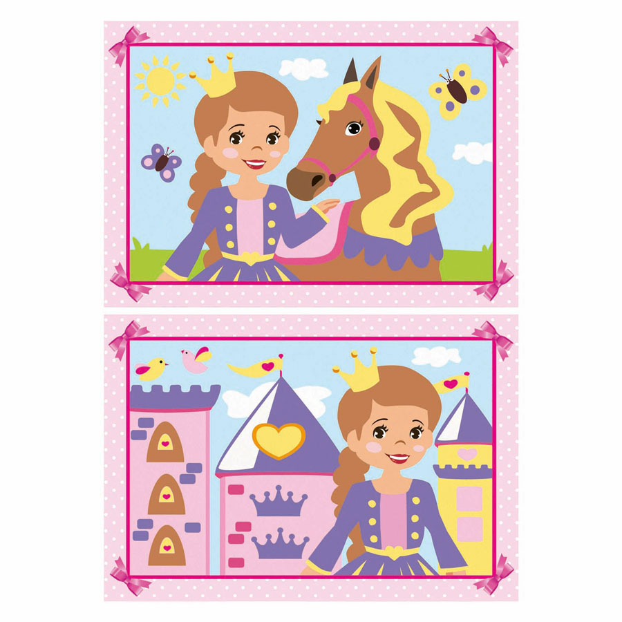 CreArt Schilderen op Nummer - Kleine Prinsessen