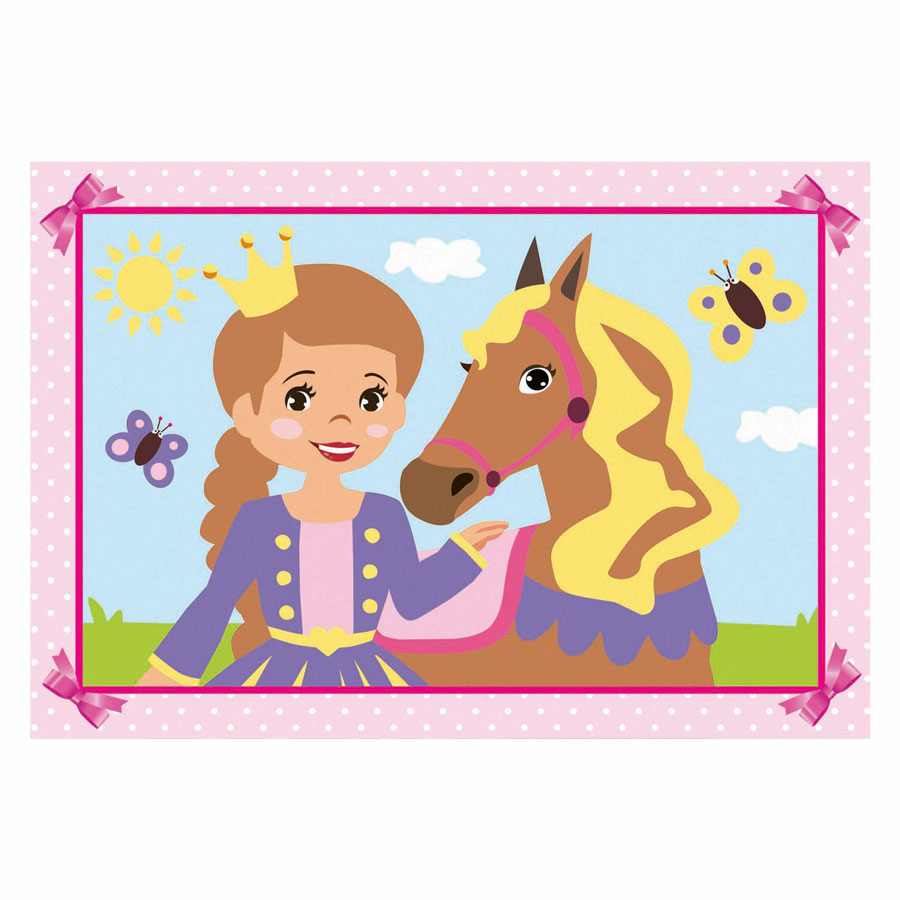 CreArt Schilderen op Nummer - Kleine Prinsessen