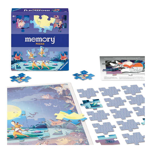 Puzzle de Memory Animaux