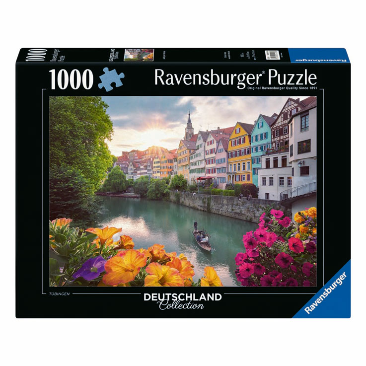 Puzzle Voyage à Tubingen - 1000 pièces.