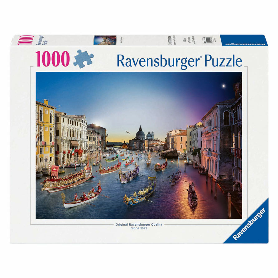 Puzzle Venise du jour à la nuit - 1000 pièces.