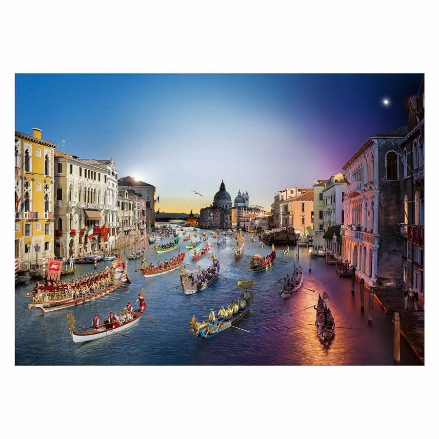 Puzzle Venise du jour à la nuit - 1000 pièces.