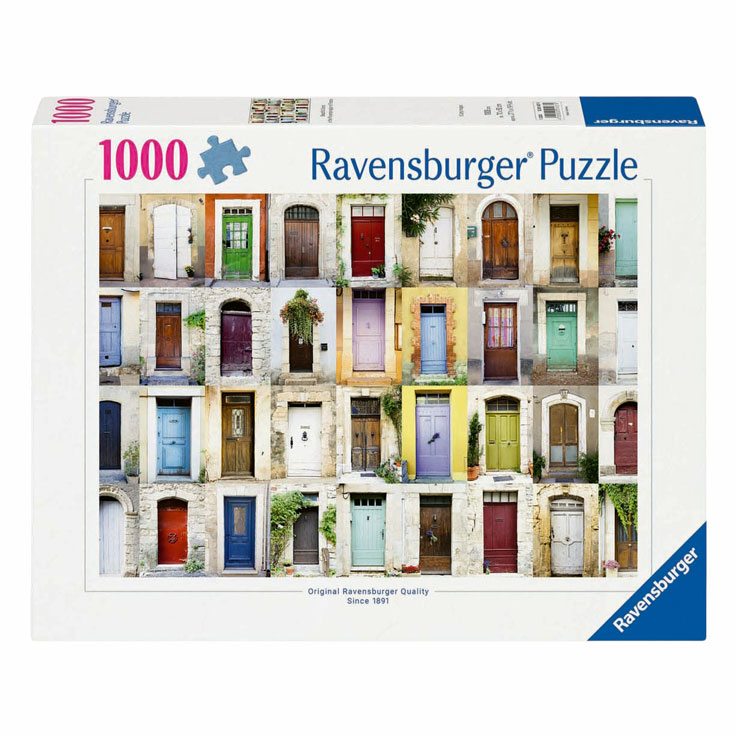 Puzzle Belles Portes en Provence - 1000 pcs.
