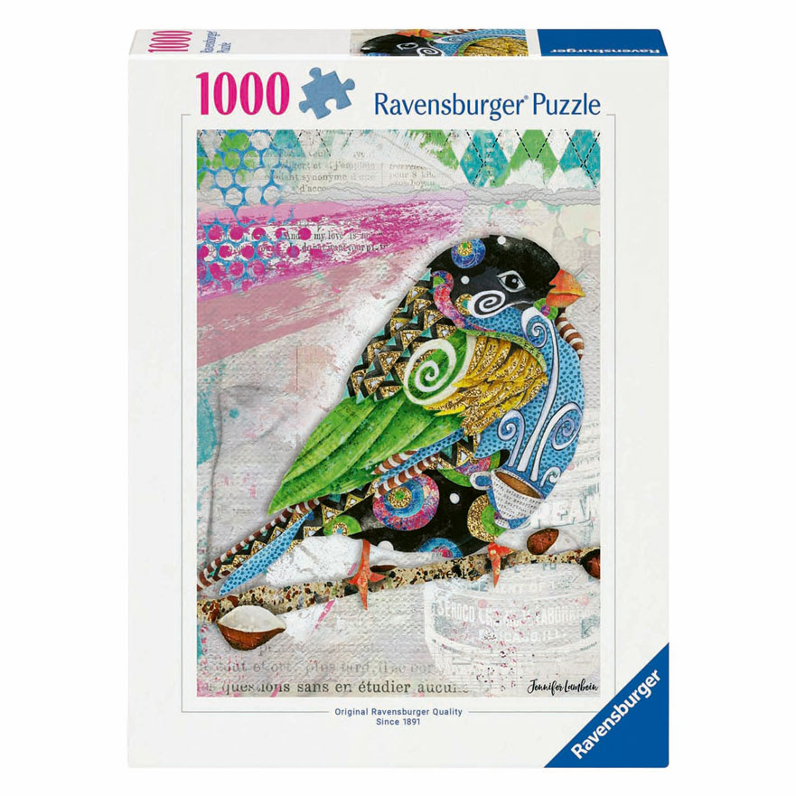 Puzzle Oiseau Curly - 1000 pcs.