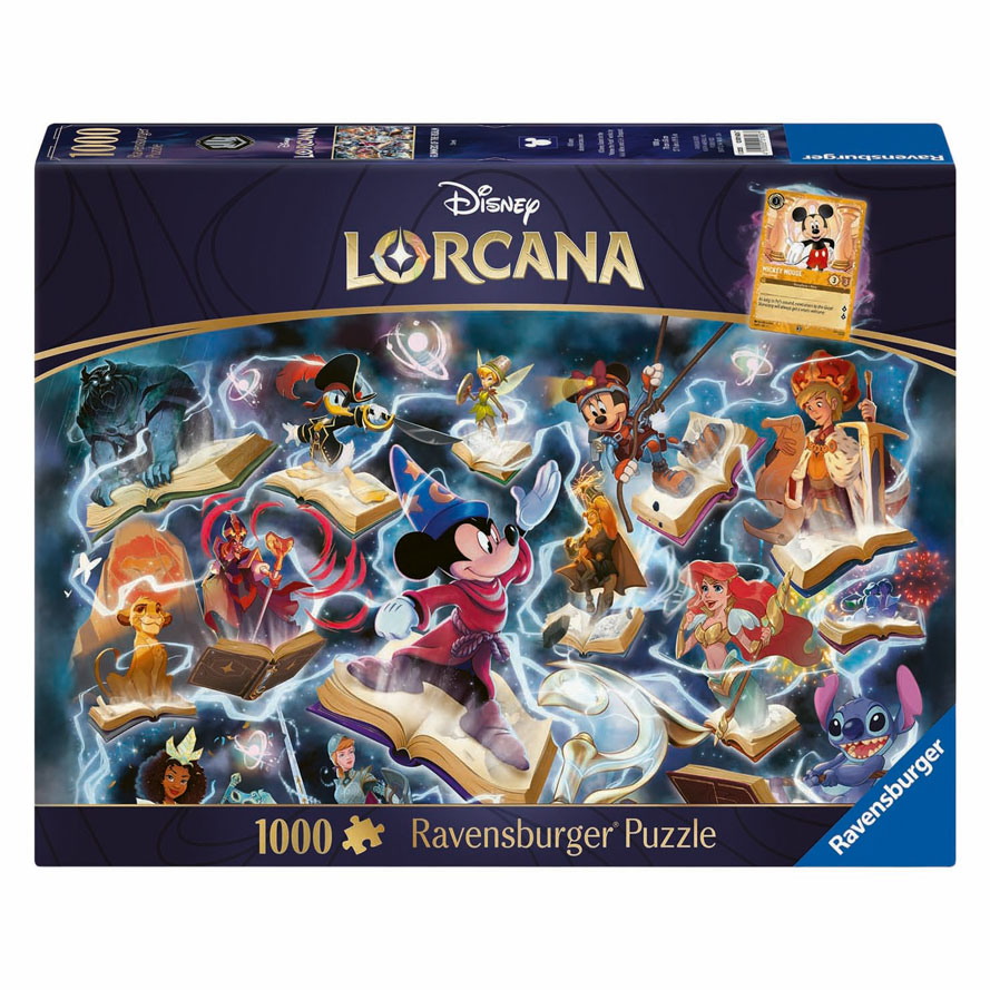 Legpuzzel Disney Lorcana Glimmers of the Realm: Steel - 1000st.