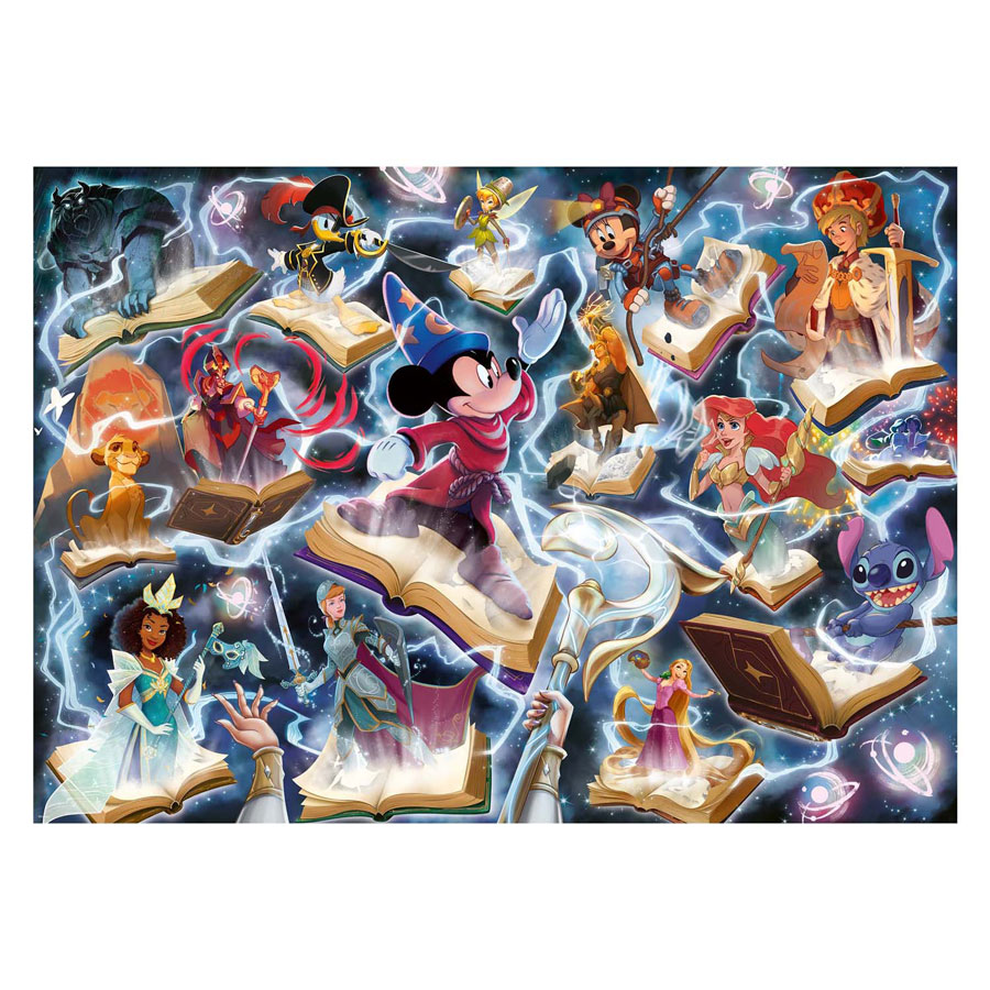 Legpuzzel Disney Lorcana Glimmers of the Realm: Steel - 1000st.