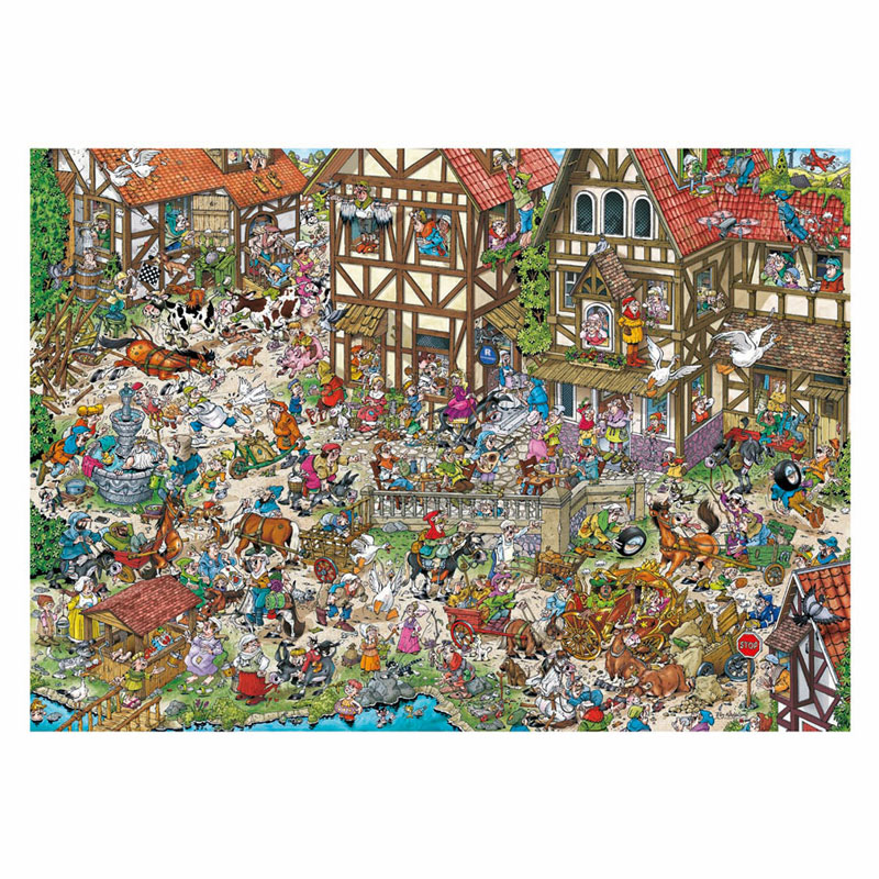 Legpuzzel Time Travel 2 Middeleeuwen - 1000st.