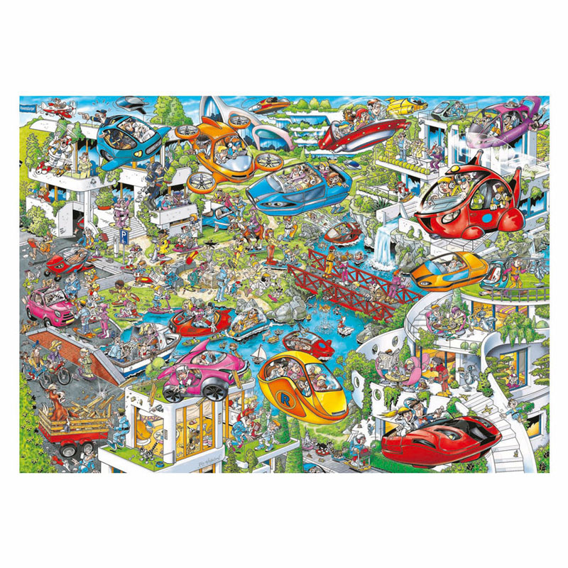 Legpuzzel Time Travel 4 Toekomst - 1000st.