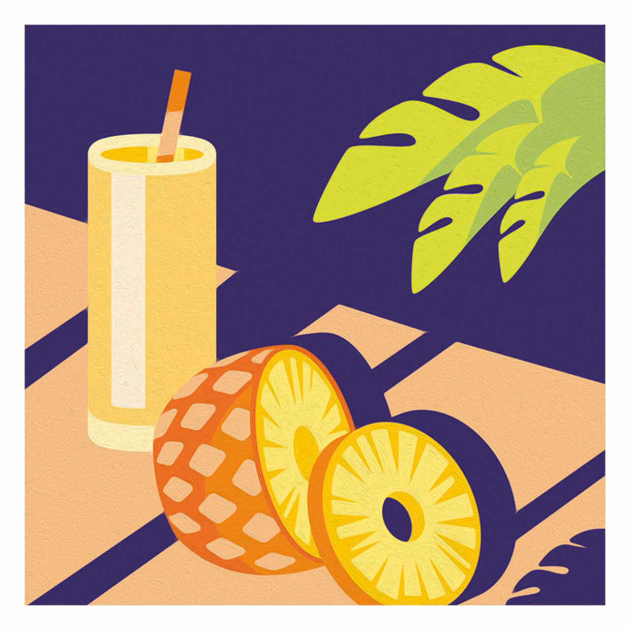 CreArt Schilderen op Nummer - Ananas