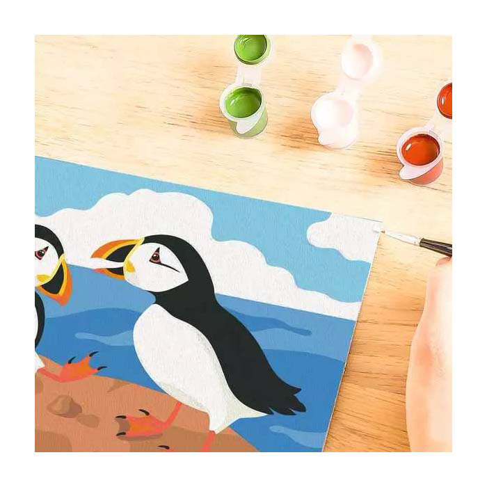 Peinture par numéros Ravensburger CreArt - Perroquets plongeurs