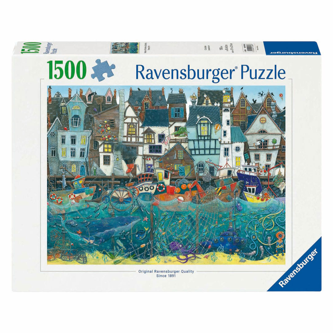 Puzzle Havre de Merveilles - Un Havre de Fantaisie Vibrant - 1500 Pièces