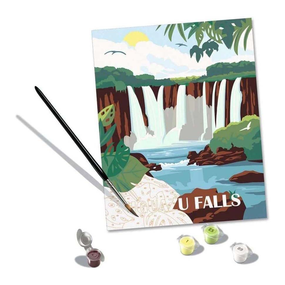 Ravensburger CreArt Peinture par numéros - Chutes d'Iguazu