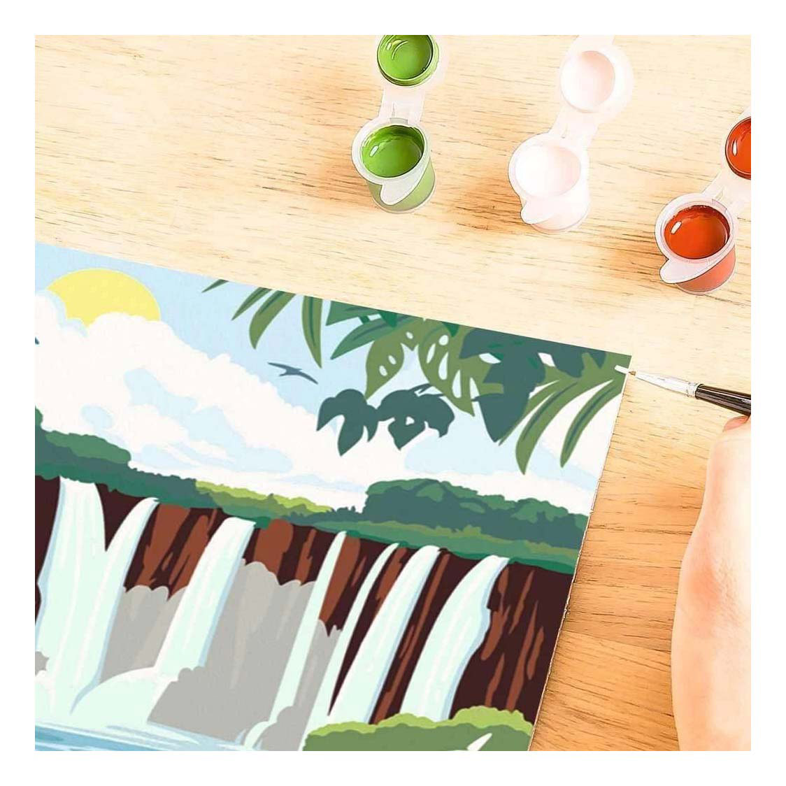 Ravensburger CreArt Peinture par numéros - Chutes d'Iguazu