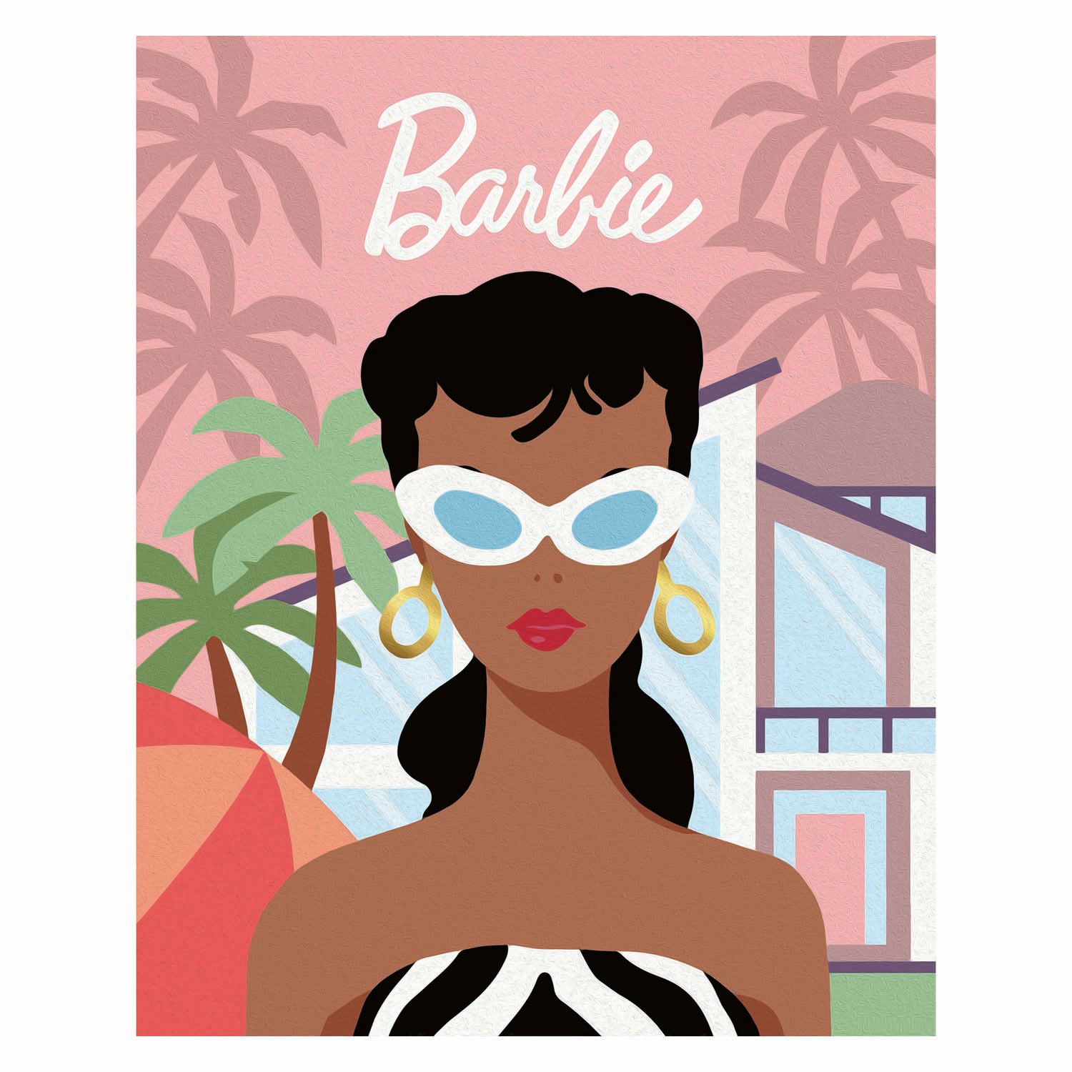 CreArt Peinture par numéros - Barbie