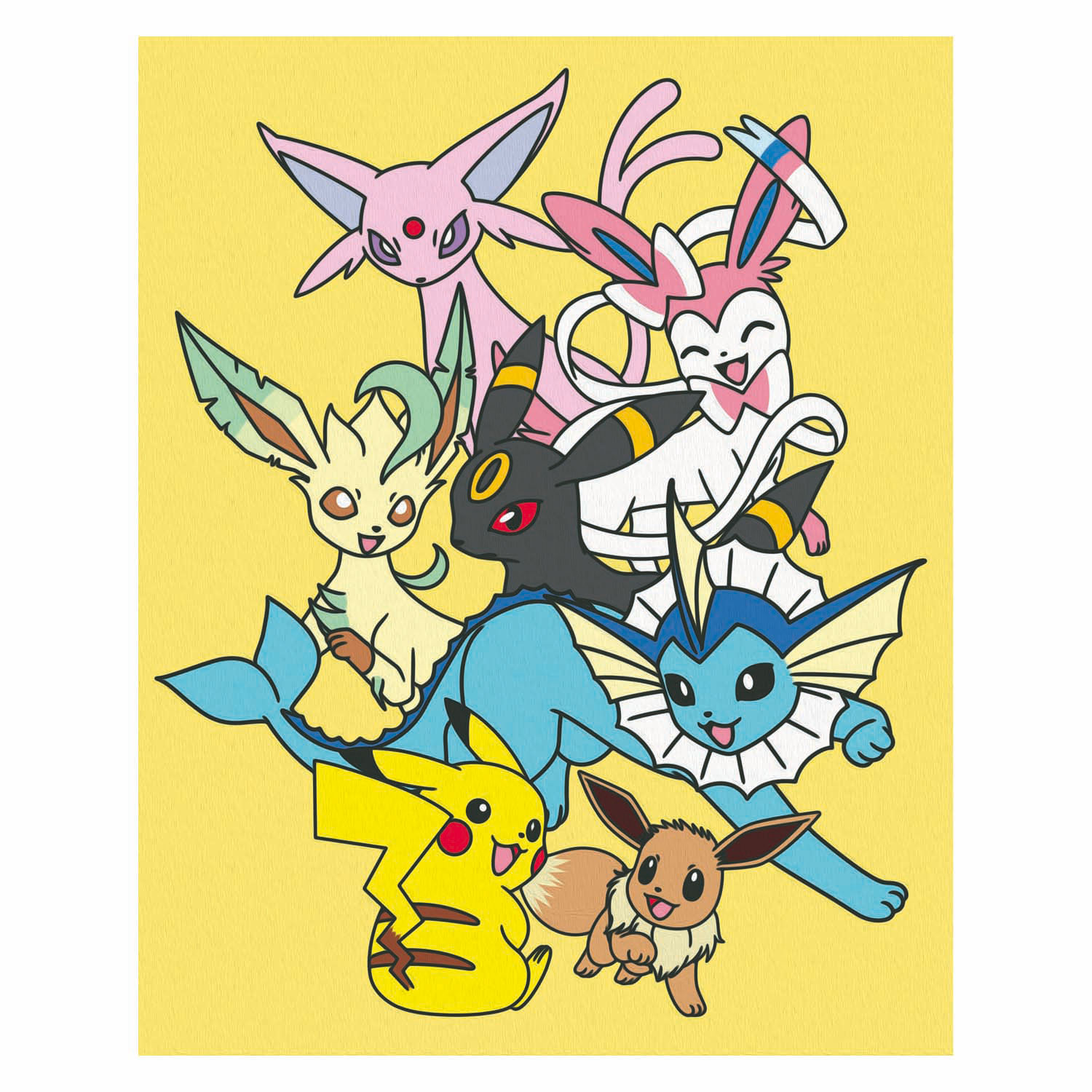 CreArt Schilderen op Nummer - Pokémon