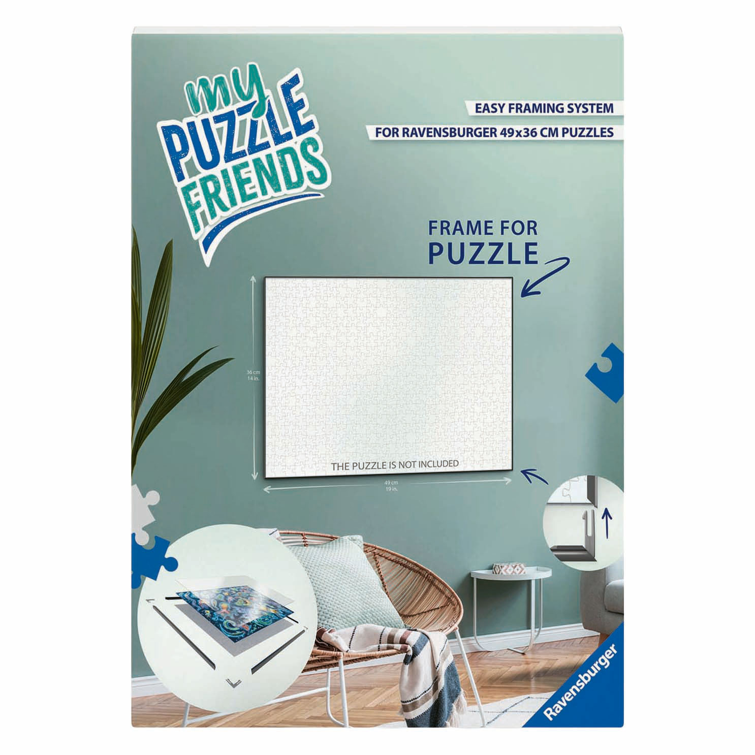 Puzzel Lijst 500 Stukjes Puzzel Wit