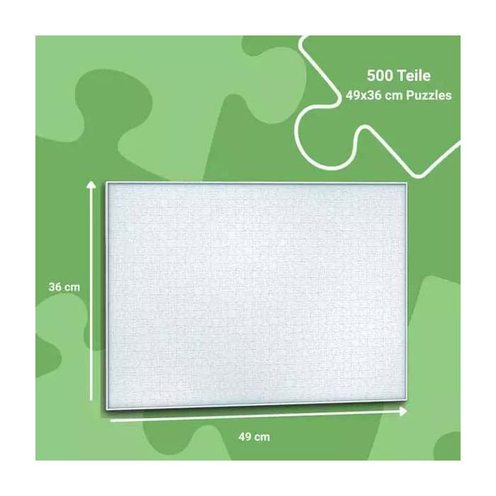 Ravensburger Puzzel Lijst 500 Stukjes Puzzel Wit