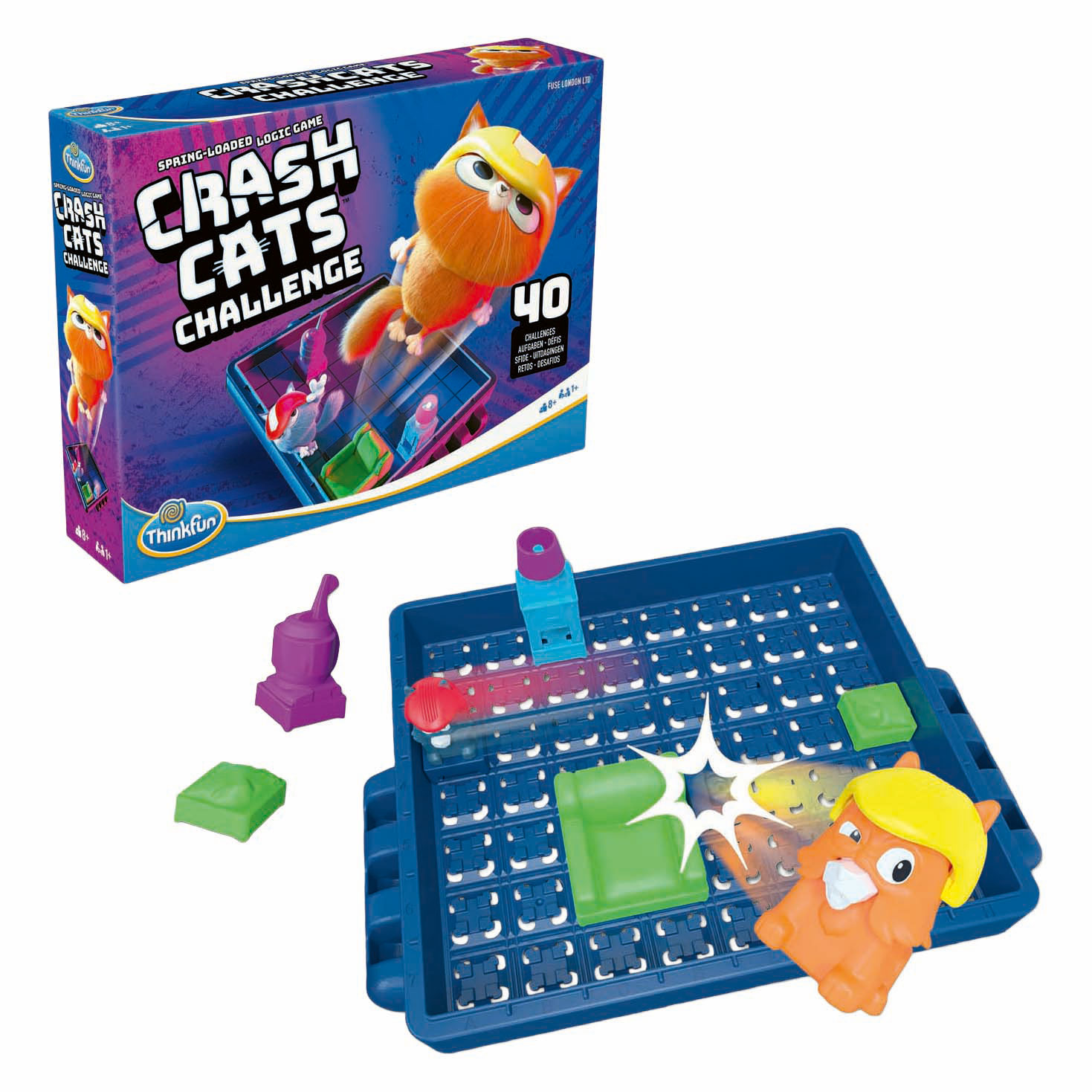 Jeu de défi Thinkfun Crash Cats