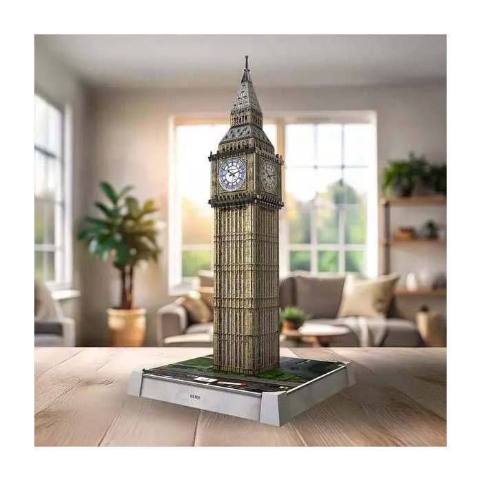 Ravensburger 3D Puzzel Iconics Big Ben - Met Licht - 235st.