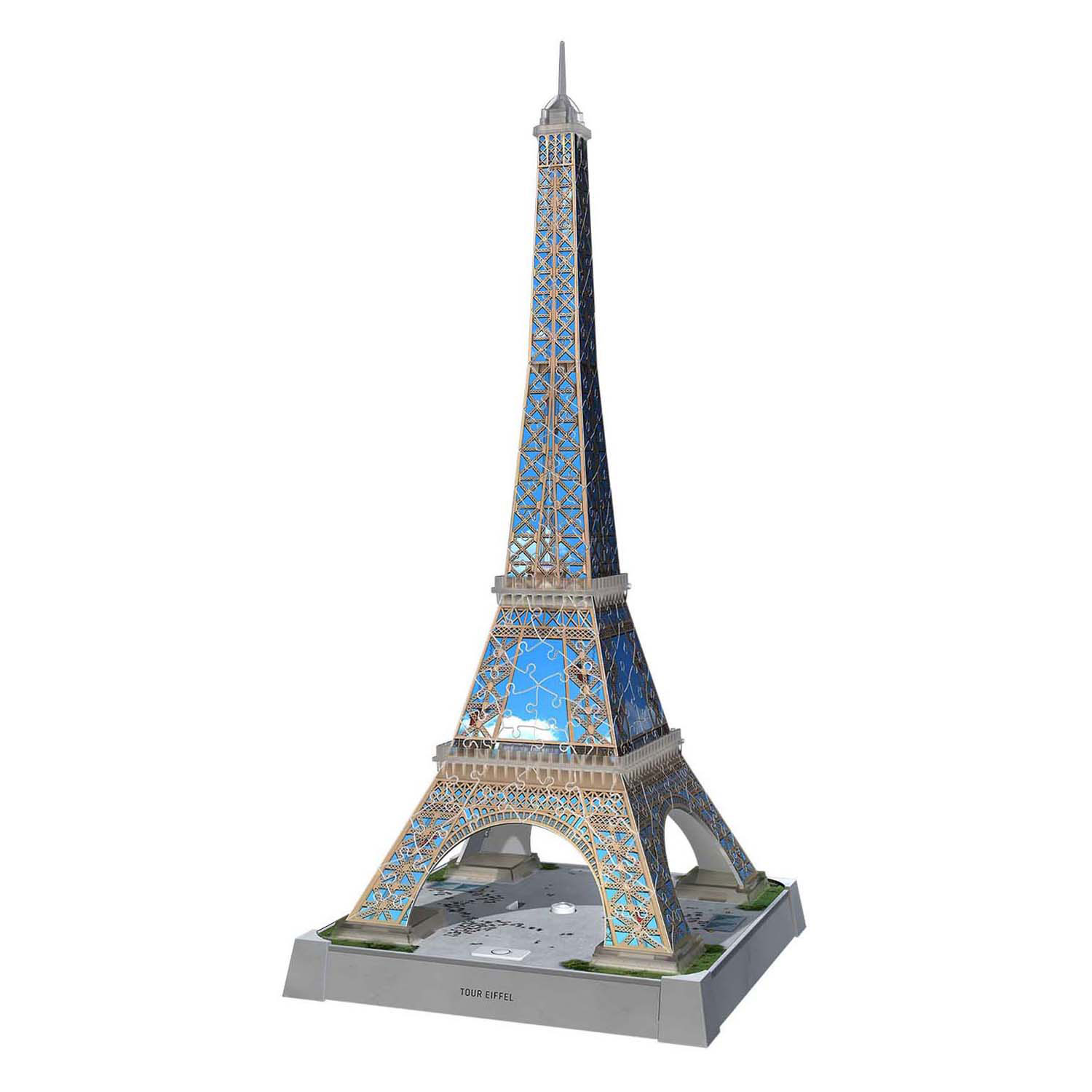 3D Puzzel Iconics Eiffeltoren - Met Licht - 243st.
