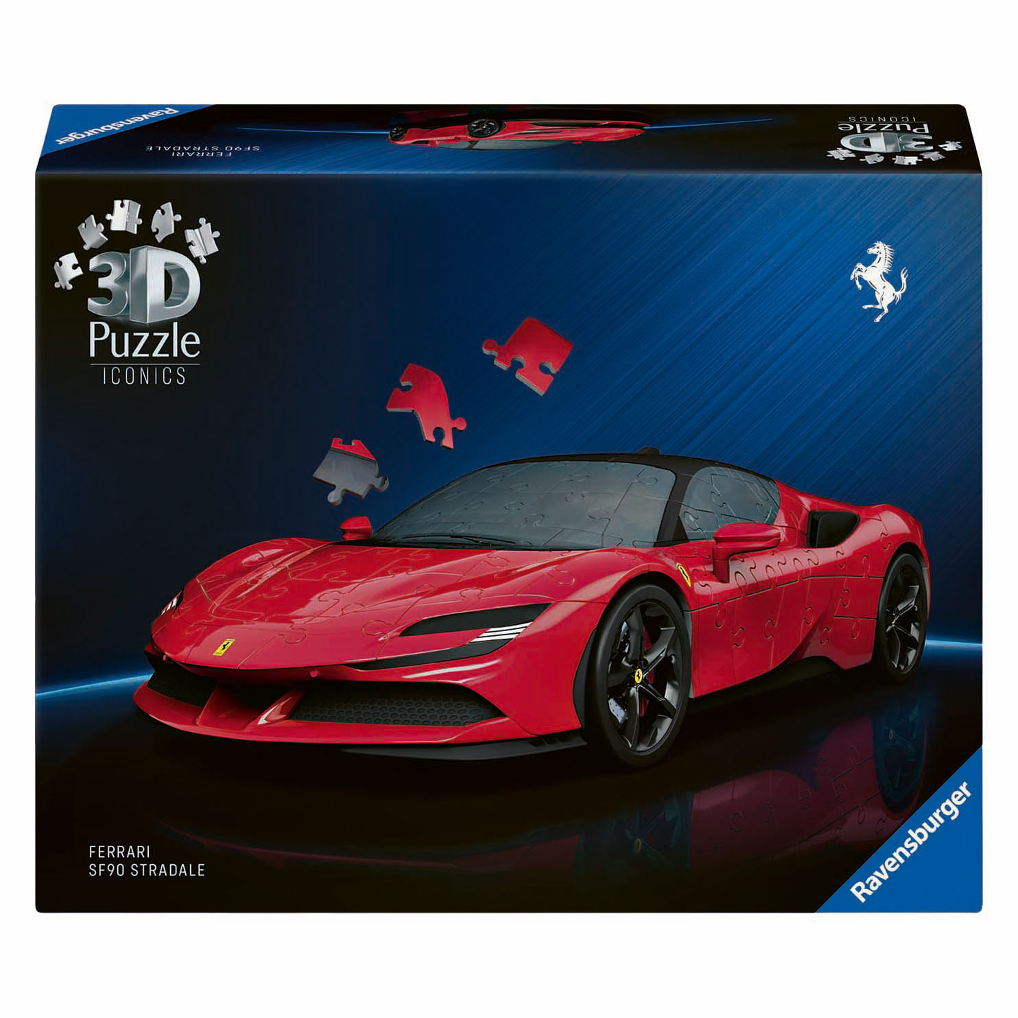 3D Puzzel Iconics Ferrari SF90 Stradale - 163st. 3D Puzzel Iconics Ferrari SF90 Stradale - 163st.