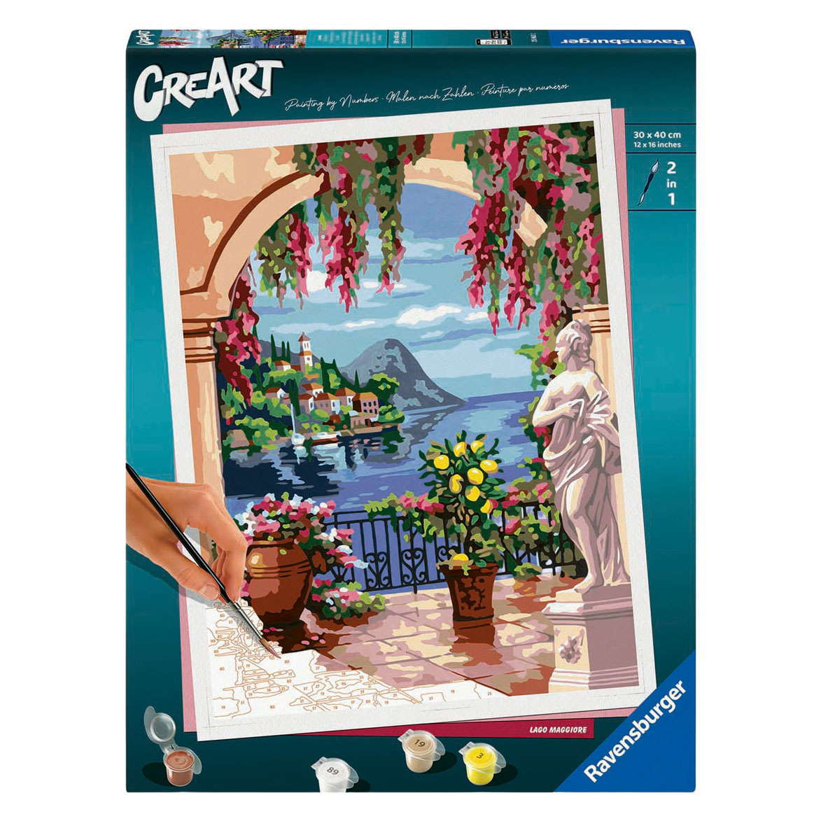 CreArt Peinture par numéros - Lac Majeur