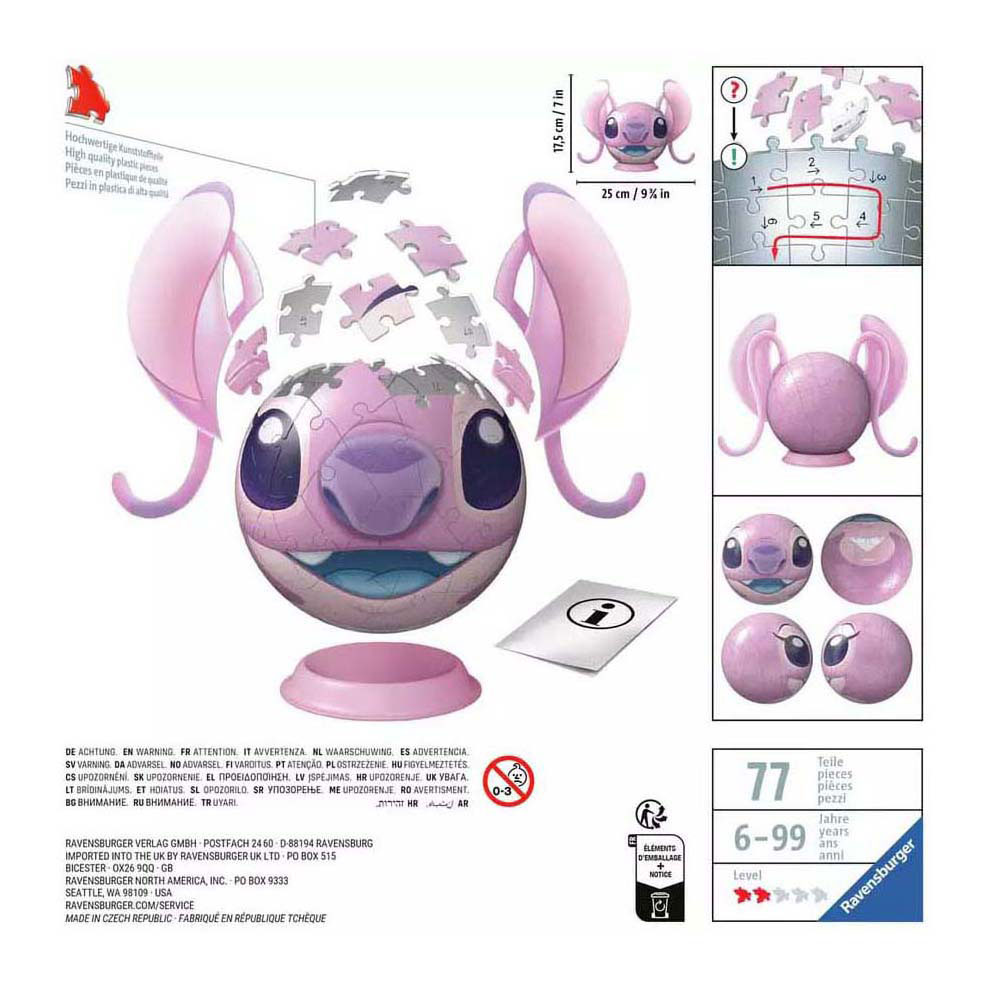 Ravensburger 3D Puzzel Angel met Oren - 77st.