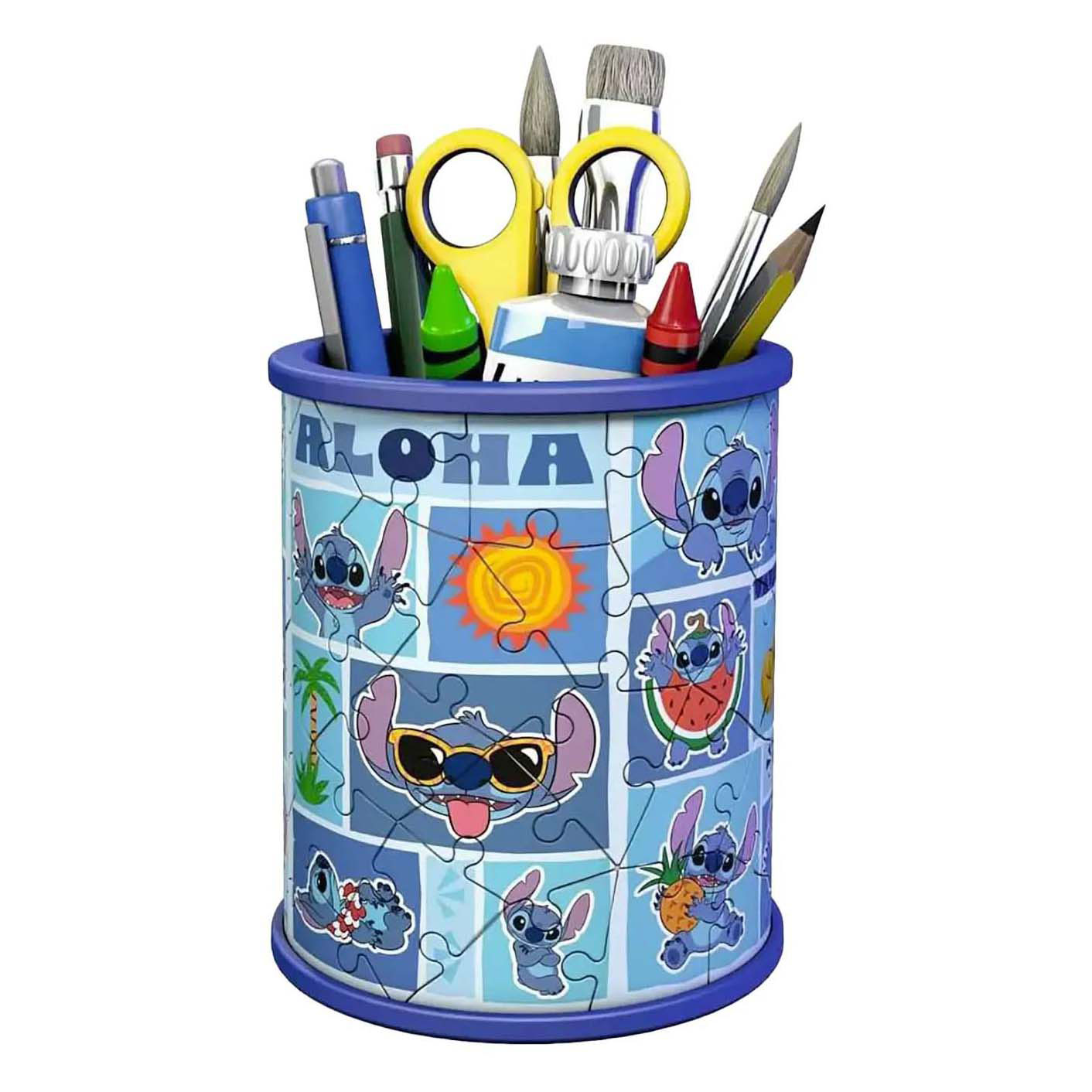 Ravensburger 3D Puzzel Stitch Pennenbak - 54st.