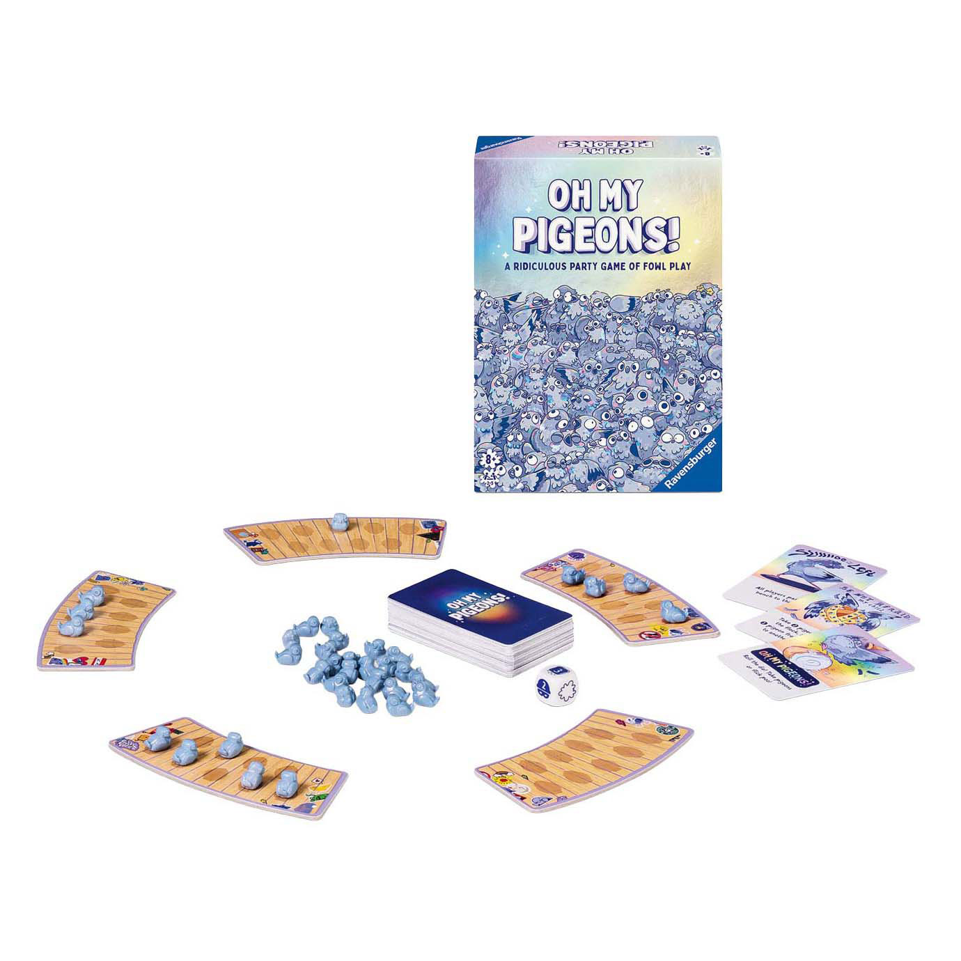 Ravensburger Oh My Pigeons Spiel - 2-5 Spieler
