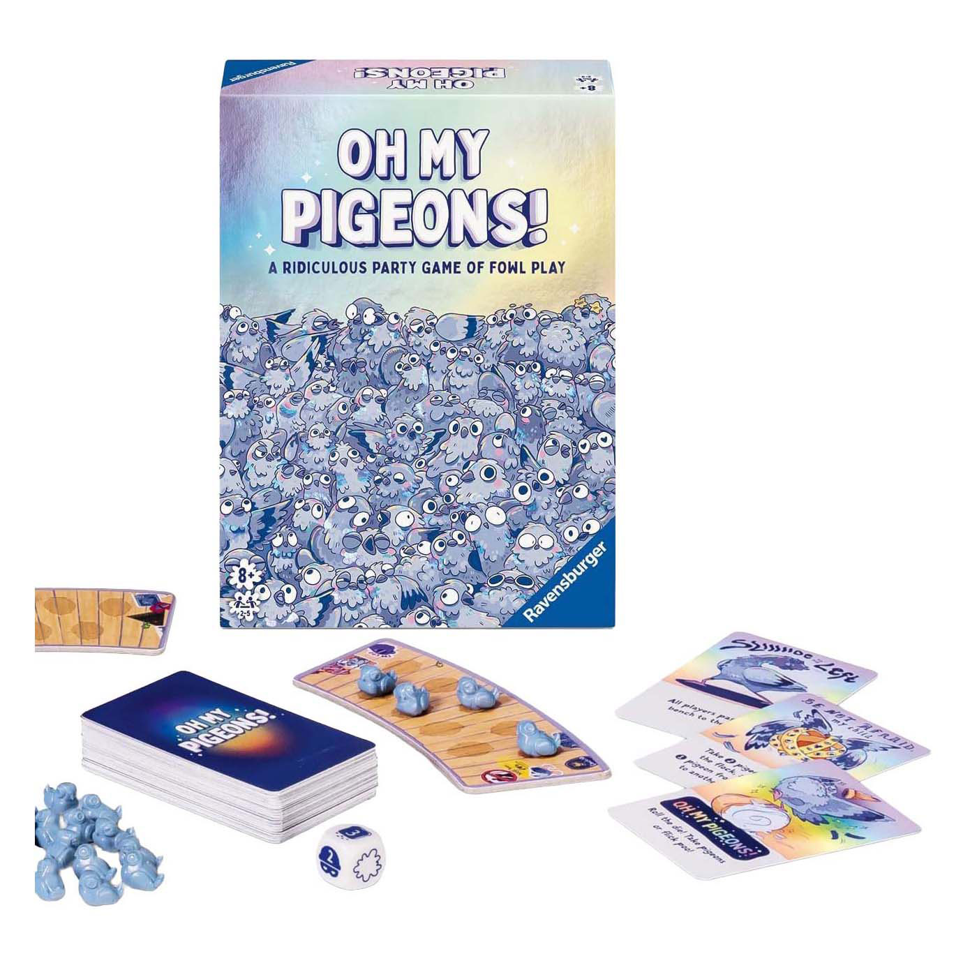 Ravensburger Oh My Pigeons Spiel - 2-5 Spieler